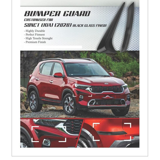 Buy Kia Car Bumper Guard Chrome Accessories Online